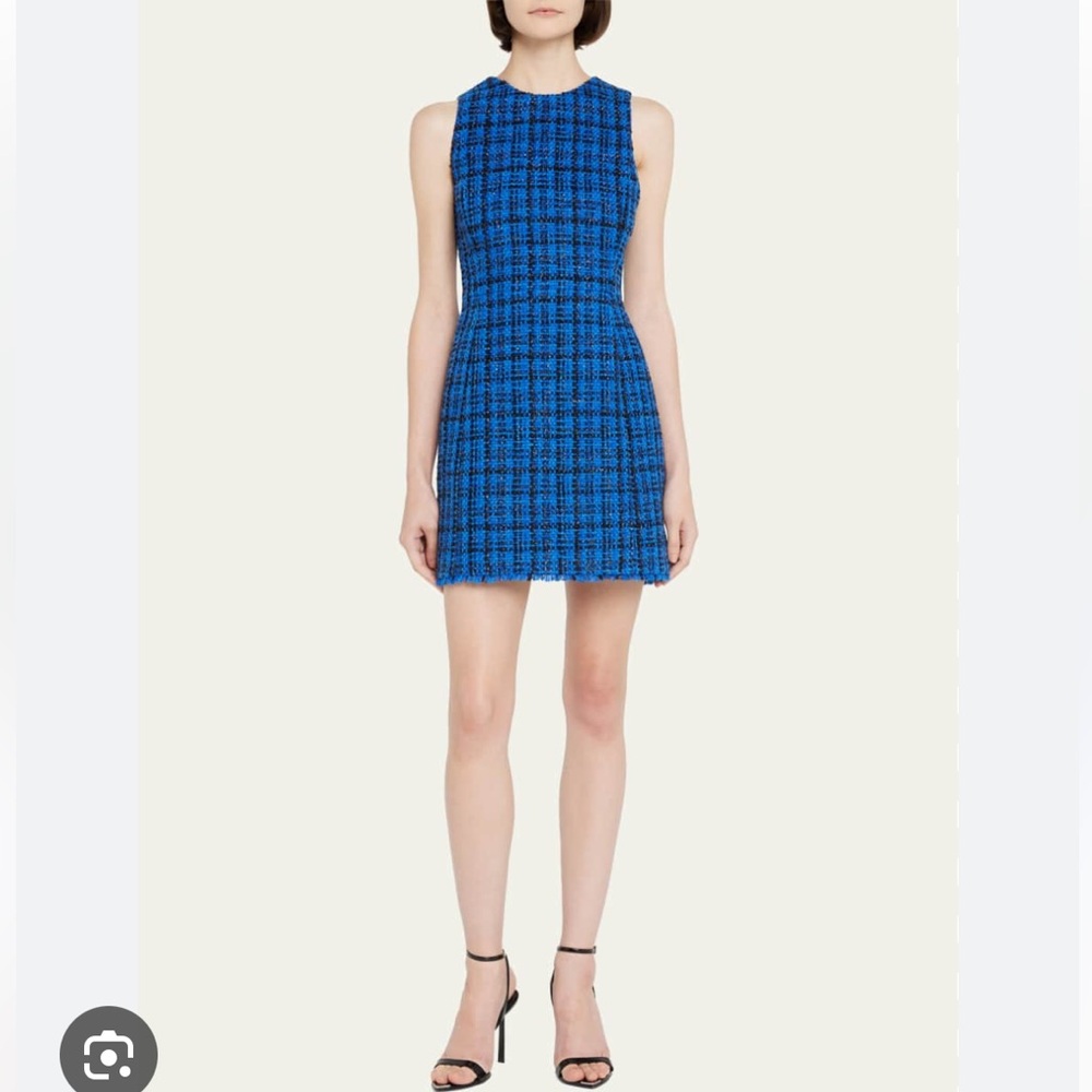 Alice + Olivia Clyde Tweed Dress
